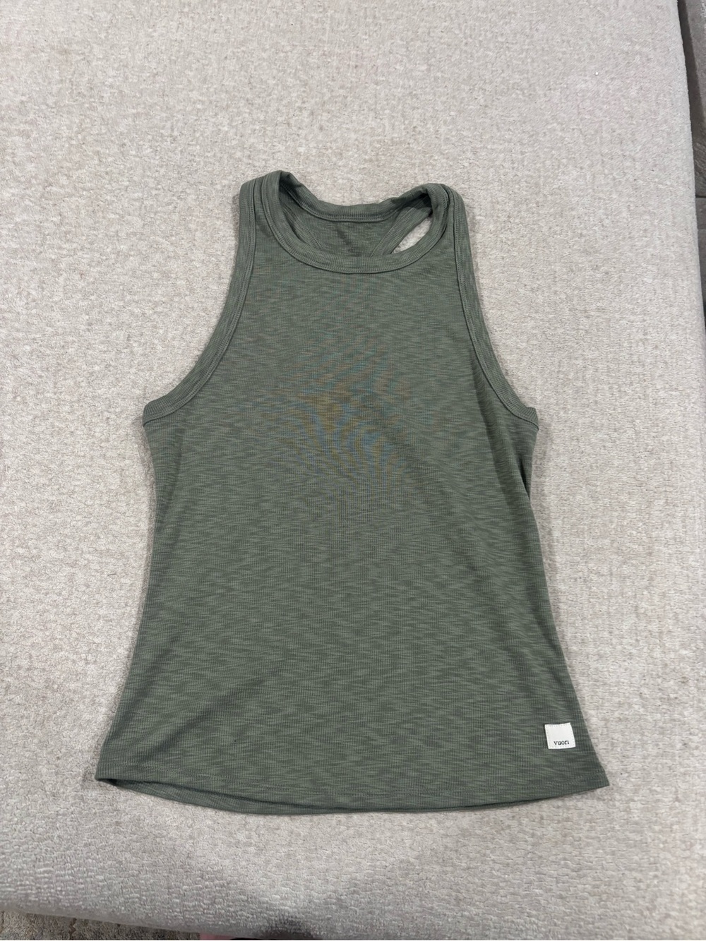 Vuori Olive Green Muscle Tank